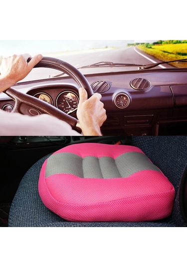 Sones Sürüş Testi Kalınlaştırma Ve Yükseltme Pedi Ofis Düzeltme Kalça Pedi, Boyut: 38x38x10cm Siyah Gri