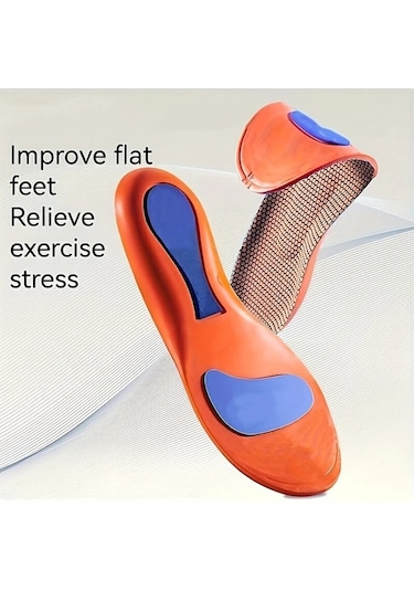 Willowhaven Mavi Turuncu Eu41-42 Spor İçlik Tam Taban Jel Teknolojisi Koşu Basketbol Futbol