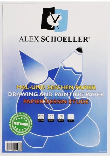 Alex Schoeller 25x35 CM Resim Kağıdı 100’lü