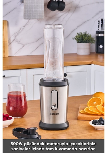 Karaca Smooth And Crush 500 W Personal Kişisel Smoothie Blender