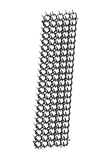 Homyl Bahçe Anti Kedi Köpek Hayvan Caydırıcı Kapalı Açık 130mmx490mm