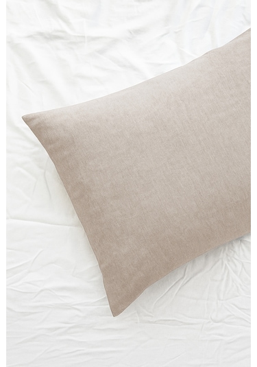 Tek Kişilik Nevresim Takımı Sütlü Kahve Eco Cotton Sütlü Kahve