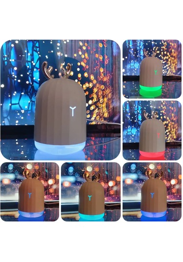 Sevimli Hava Nemlendirici Buhar Makinesi Lovely Humidifier Led Iş