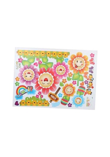 Pazly Yapışkanlı Suntek Sticker Pvc Kendinden Duvar Duvar Çiçek Ma Ahşap