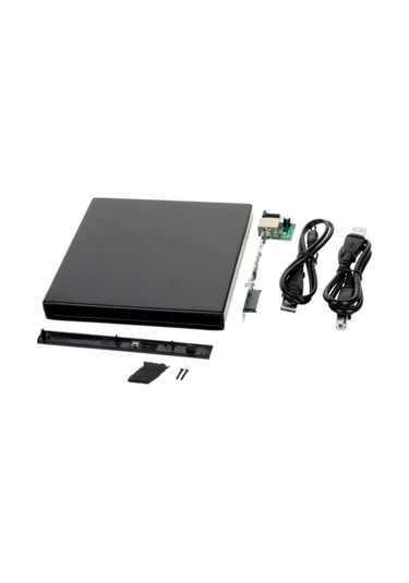 Ancheyn USB Sata 12.7 mm DVD RW Writer Kutusu External Harici Caddy Kutu 5115