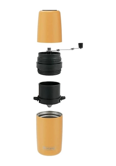 Orcamp Lusso Kahve Makinesi Sarı Çok Renkli