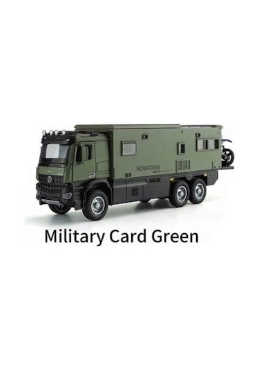 Xhd-b3217 -vardem Çek Bırak Işıklı Ve Sesli Model Motorlu Karavan 1:24 Çok Renkli
