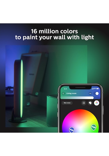 Philips Hue Play 2'li Ekopaket - Siyah