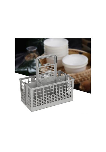 Dofolink Ev Yemek Aletleri İçin 7 Bölmeli Evrensel Bulaşık Makinesi Sepeti - Kesikli Kollü Dayanıklı Abs Malzemeyle Kenmore, Samsung, Ge Uyumlu Diğer