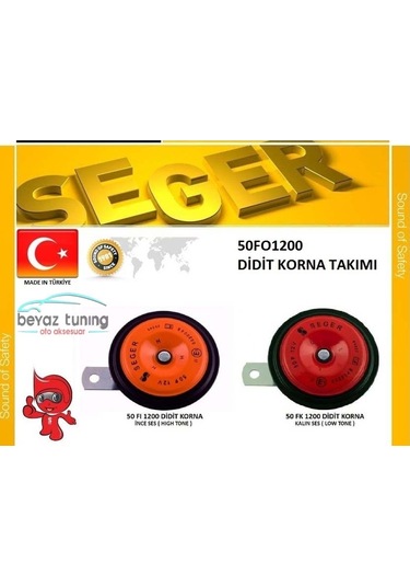 Seger Didit Korna Seti 12V İnce-Kalın