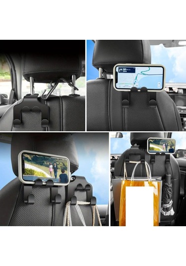 Oto Koltuk Arkası Düzenleyici Organizer Askılıklı Telefon,tablet Tutucu Diğer