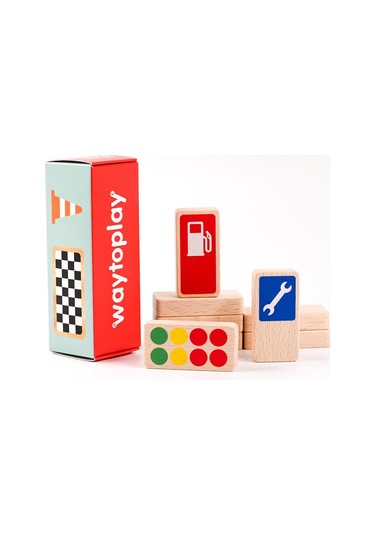 Waytoplay - Roadblocks Set Race Signs
