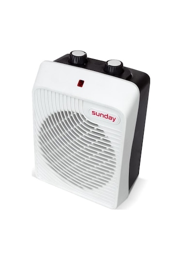 Sunday Fanlı Isıtıcı Kare Kutu Fan Fanlı Isıtıcı Sıcak - Soğuk 2000w Termostatlı