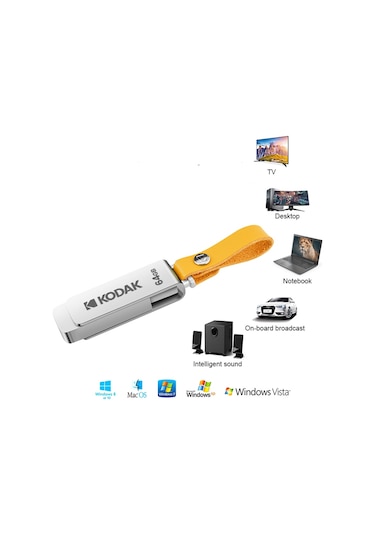 Kodak 3.1 Yüksek Hızlı Usb Flash Bellek Metal 256gb.