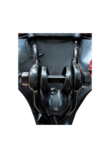 Bisiklet Selesi Bmx - 16 / 20 Jant Çocuk Bisiklet Selesi Siyah/kımızı Kırmızı