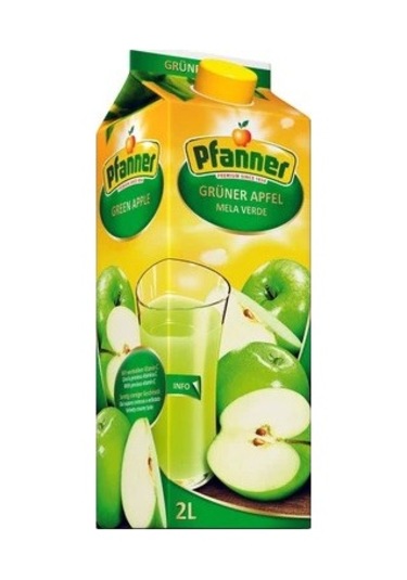 Pfanner 2 Lt Yeşil Elma Meyve Suyu 2 Li Paket