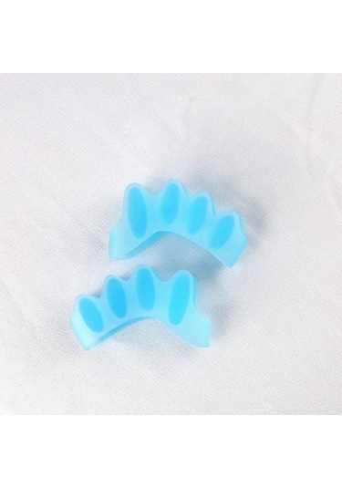 2 Adet 1 Çift Silikon Ayak Ayırıcı Bunion Düzeltici Çekiç Ayak Düzeltici Yumuşak Silikon Malzeme İçin Ayak Ayırma Ayak Bakımı Aracı Bordo