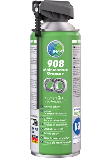 Tunap 908 Nsf H1 Yüksek Performanslı Sprey Gres 400 ML