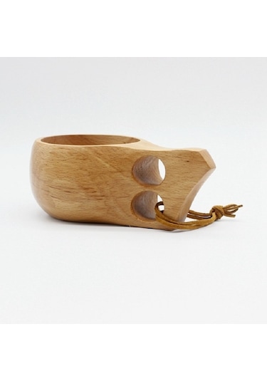 Sones El Yapımı Ahşap Sofra Takımı Yeşil Ahşap Bardak, Kapasite: 101-200ml