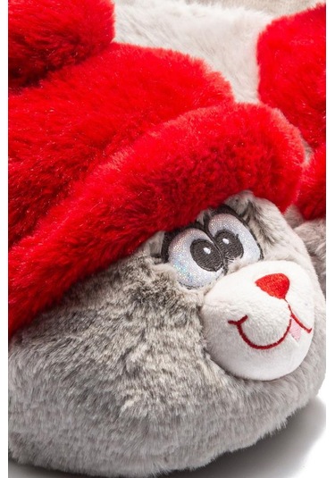 Twigy Ee0534 Tw Griso Kadın Hayvanlı Panduf Gri 36-41 Gri