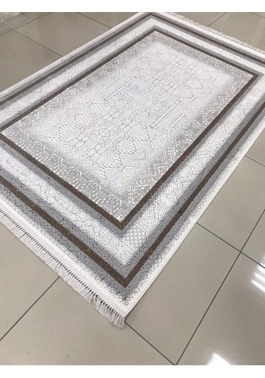 Padişah Halı Santo 77771 070 Serisi Akrilik Salon Oturma Yatak Odası Halısı Kahve