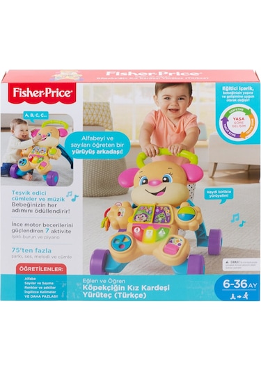 Fisher Price Eğitici Köpekçik Yürüteç Oyuncak