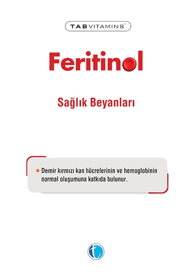 Tabvitamins Feritinol 30 Saşe