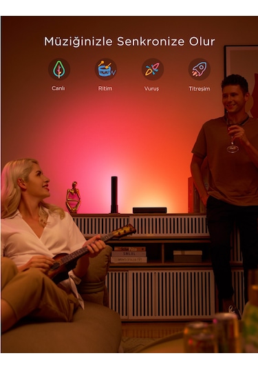 Govee Rgbıcww Wifi+bt Flow Plus Bar 2'li