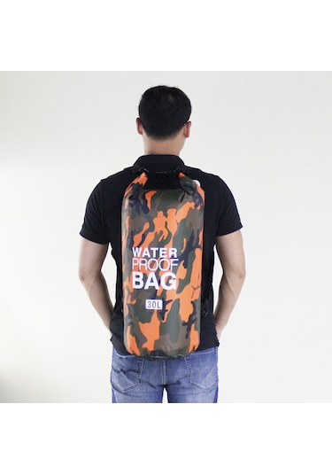 Çok Amaçlı Hafif Su Geçirmez Outdoor Sırt Çantası-30L Mavi