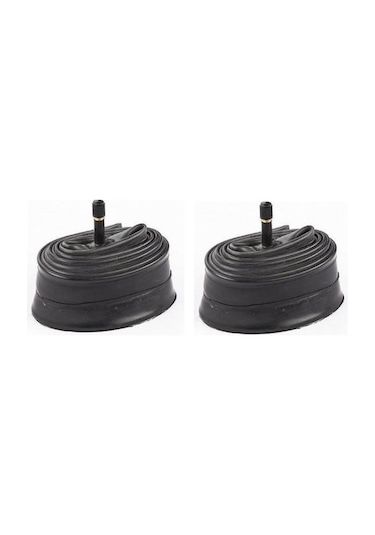 26*195 İÇ LASTİK SET  (2 Lİ EKONOMİK PAKET) Siyah