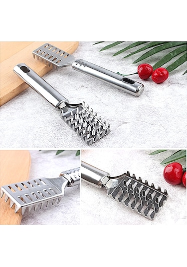 MSO Paslanmaz Çelik Balık Pulu Temizleme Aparatı