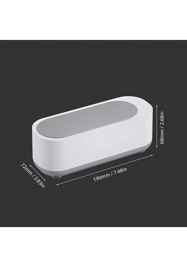 Symbee Mini Ultrasonik Temizleyici - Gözlük, Takı Ve Tıraş Makinesi İçin 360 Derin Temizlik