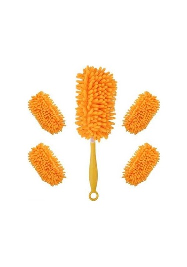 Fortunelane Yeniden Kullanılabilir Mikrofiber Toz Temizleyici Takma Uç, 4 Adet