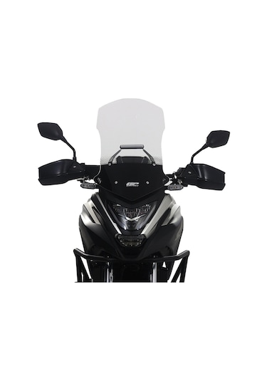 GP Kompozit Honda NC 750 X 2021-2024 Uyumlu Baskılı Tur Camı Şeffaf 59 cm