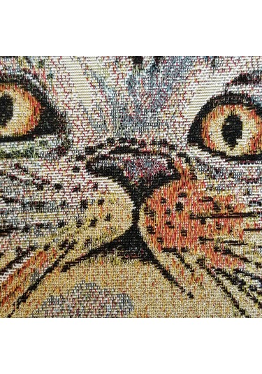 K37-Dokuma Goblen Kırlent Kılıfı