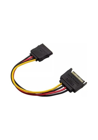 30 Cm Sata Power Uzatma Kablosu Dişi Erkek Sata Power Uzatma Kablosu Erkek Dişi Sata Power Kablo