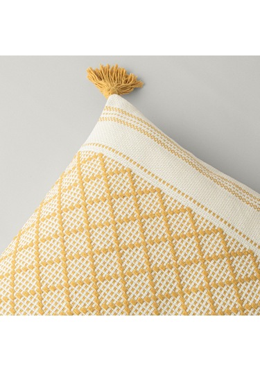 Linens Keinza 45x45 Cm Kırlent Kılıfı Hardal Hardal