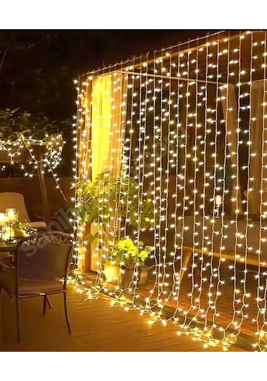 Sekizgen Led 10 Metre Eklenebilir İp Led Dış Mekan Yılbaşı Süs Ve Aydınlatması Beyaz Kablo Günışığı Gün Işığı