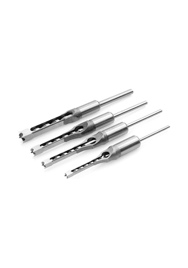 Hallow Kare Delik Matkap Ucu Ağaç İşleme Delik Testere 4 Adet