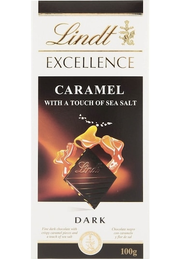 Lindt Excellence Dark Caramel Deniz Tuzlu Çikolata 100 G
