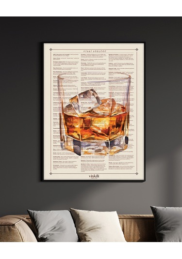 Anason İşleri Viski Sözlüğü Poster 50x70cm