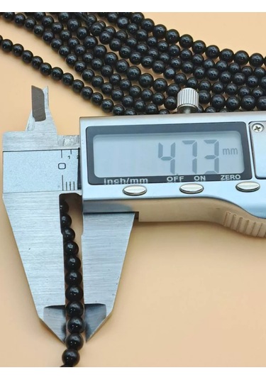 Beautiful Stones Turmalin Şerl Boncukları 4 Mm 230881656