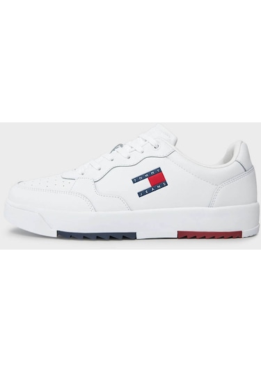 Tommy Jeans Erkek Ayakkabı Em0em01397 Ybs Beyaz