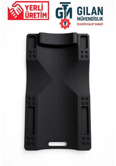 Araç Altı Yatma Tablası - Tamirci Kızağı - Siyah