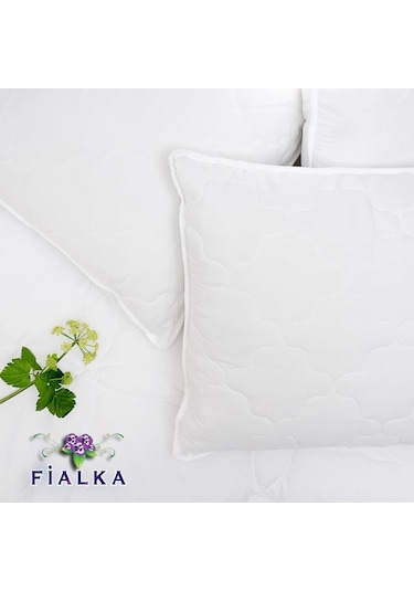 Fialka Yastık Mystic Kapitone Kılıflı 50X70