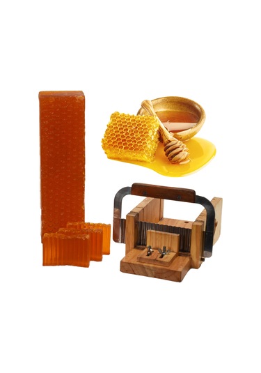 Renk Mis Sabun Kesme Dilim Bal Katı Sabun 100 G