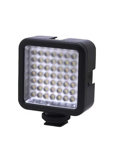 Pazly Mini Video Kamera Led Işık Panel 6000k Dslr Dvr Dv Fotoğrafçılık Aydınlatma