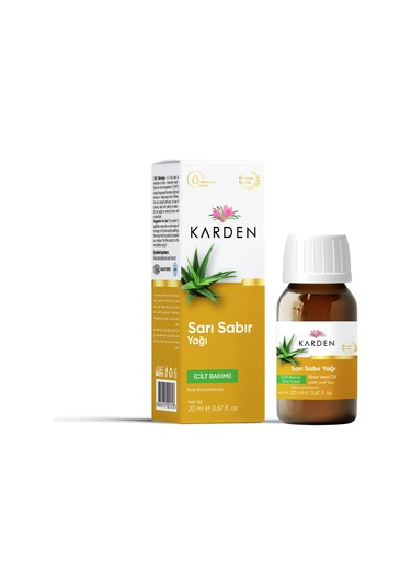 Karden Aloe Vera Sarı Sabır Yağı 20 ML