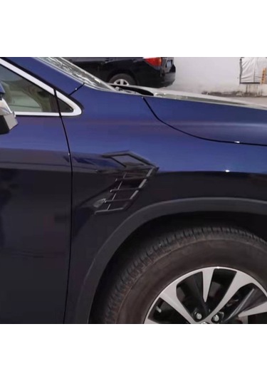 Suofeng Araç Yan Hava Girişi Dekoru - 2 Parça Universal Spoiler, Kolay Montaj