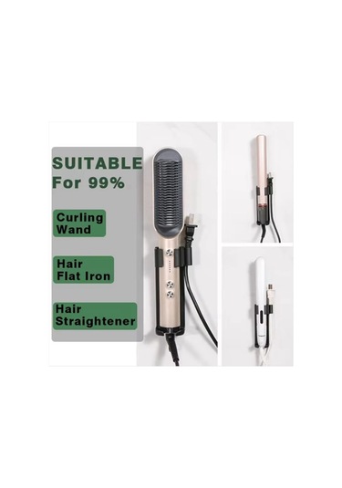 Xurunkeji Saç Kıvırma Makinesi Alüminyum Duvara Monte Tutucu Düzenleyici Depolama Rafı Çeşitli Kıvırcık Saç Çubuklarına Uygun Gri Gri Xurunkeji Saç Kıvırma Makinesi Alüminyum Duvara Monte Tutucu Düzenleyici Depolama Rafı Çeşitli Kıvırcık Saç Çubuklarına Uygun Gri Gri